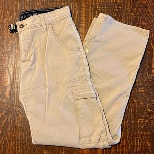 Prana "Born From The Experience" Breathe Roll Up Cargo Pants Size 30x30